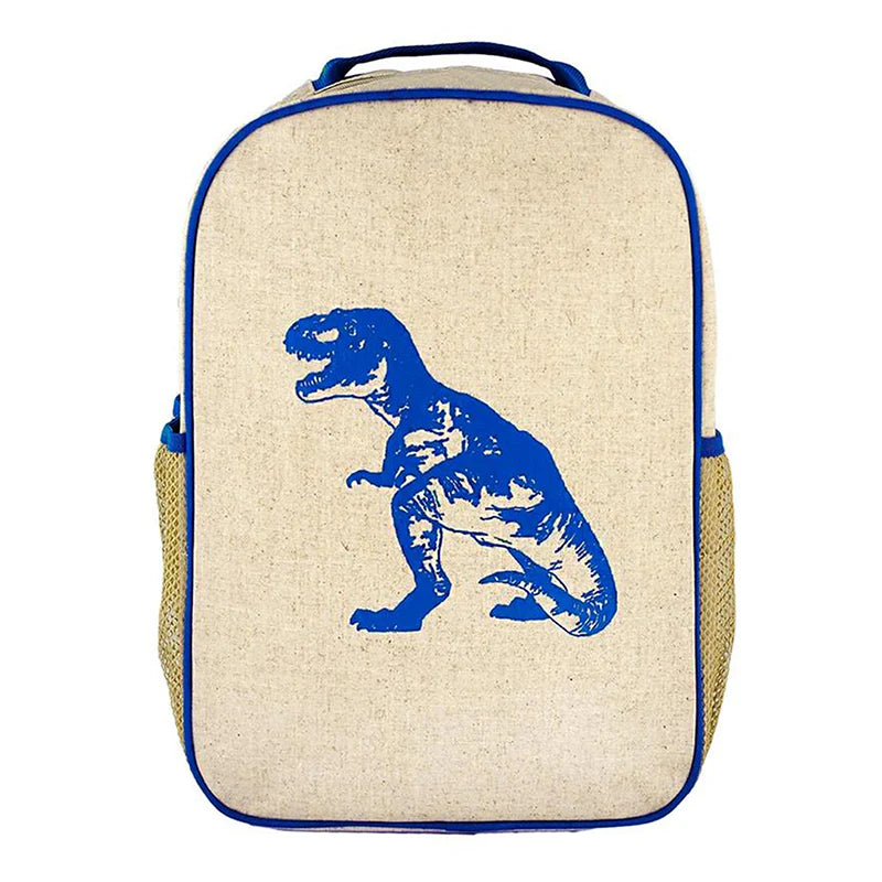 BLUE DINO GRADE SCHOOL BACKPACK