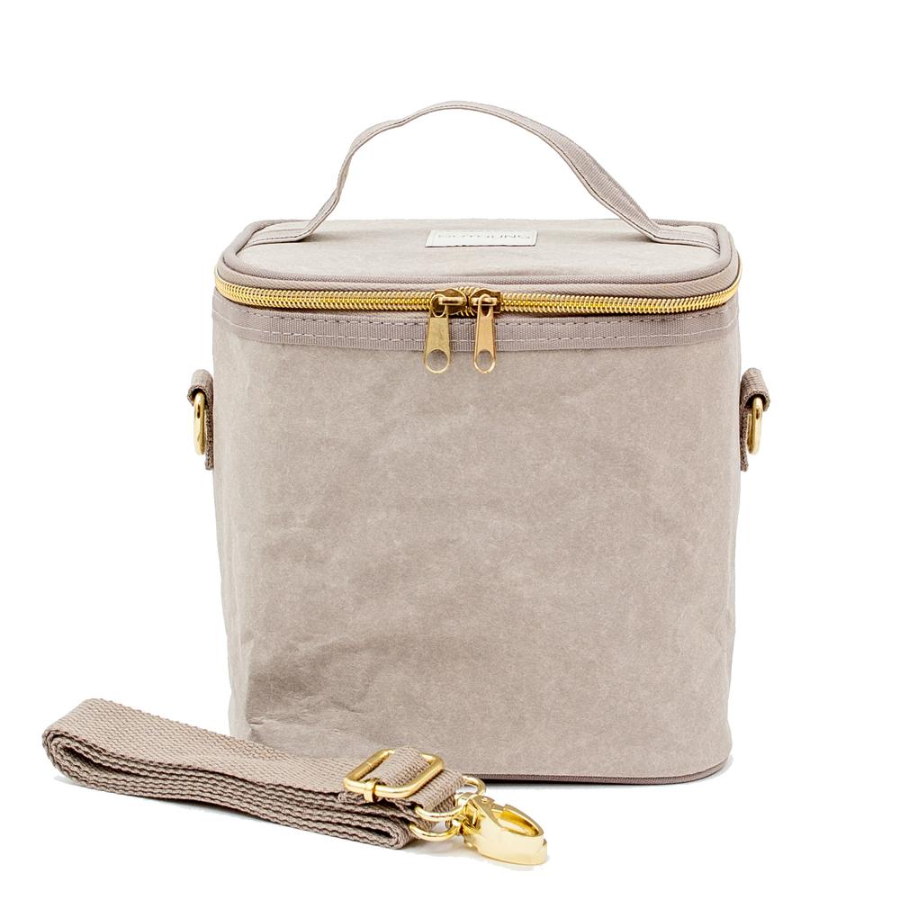 Stone Grey Paper Petite Poche