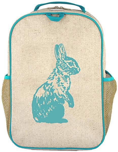 Aqua Bunny Grade School Backpack