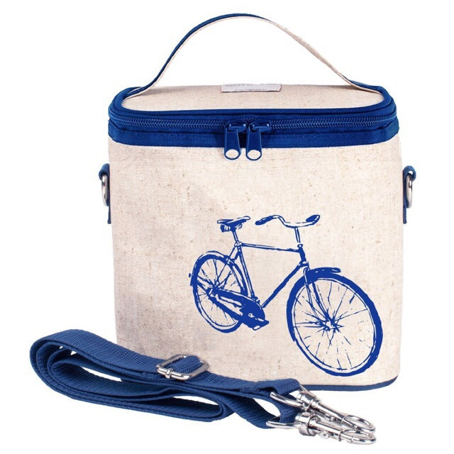 Blue Bicycle Large Cooler Bag