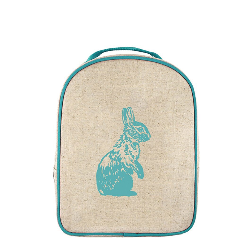 Aqua Bunny Matching Lunch Box To Toddler Backpack