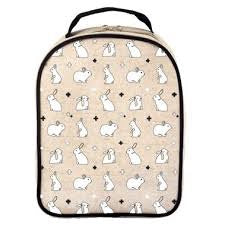 Bunny Tile Matching Lunch Box To Toddler Backpack