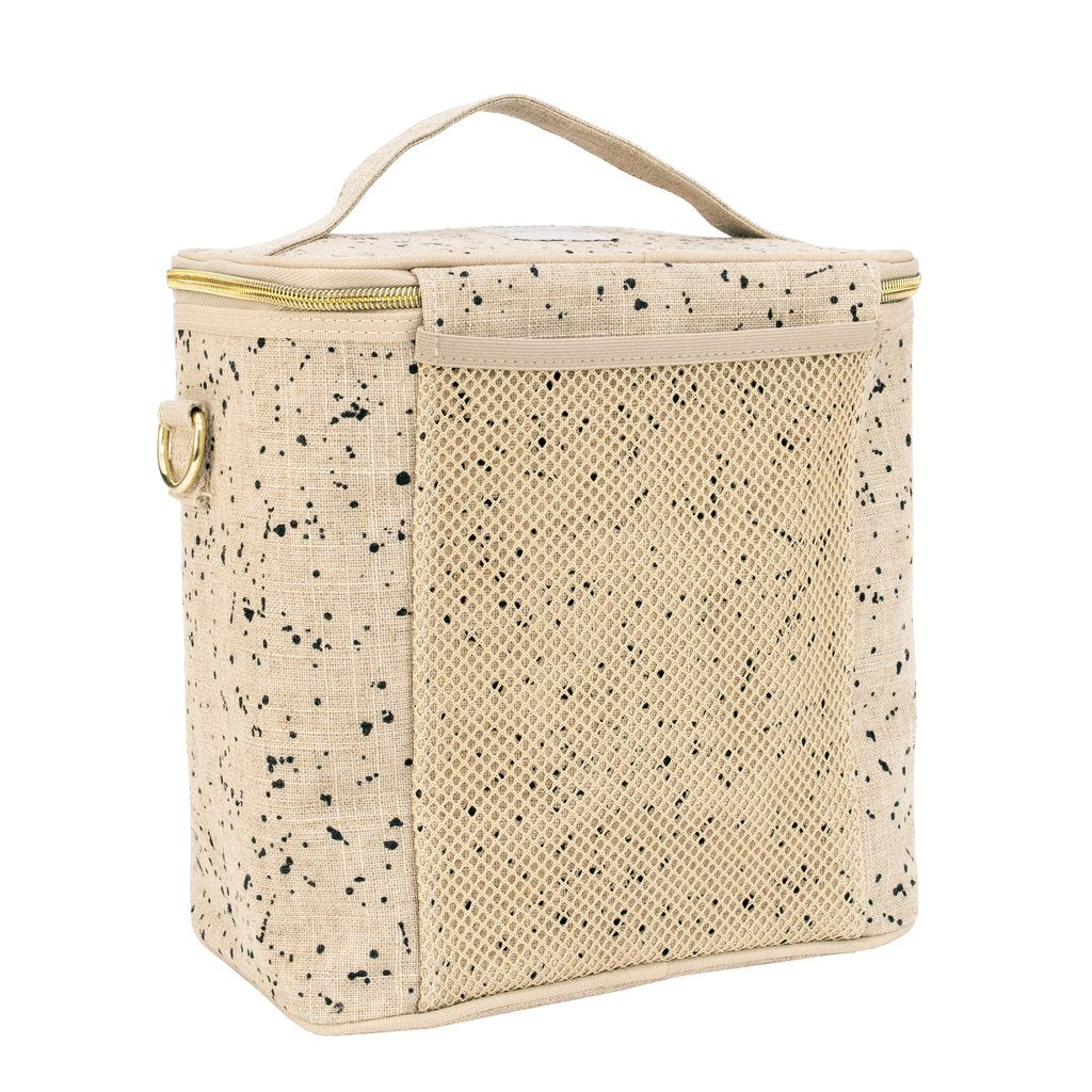 Linen - Splatter Lunch Poche